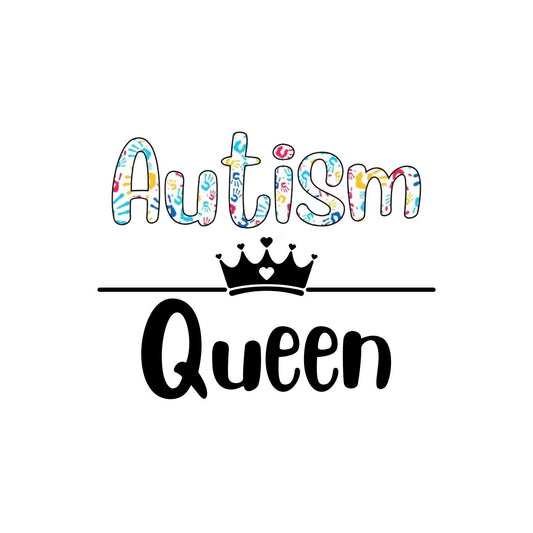 Autism Queen Sticker | Kings & Queens