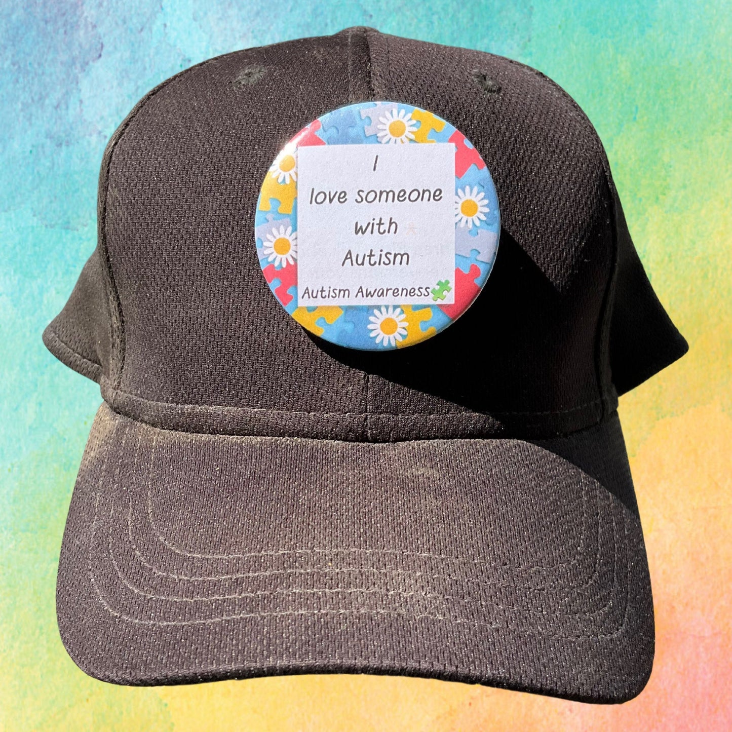I Love Someone With Autism | Autism Awareness Pin