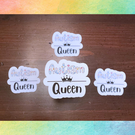 Autism Queen Sticker | Kings & Queens